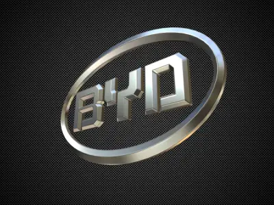byd logo 3D model