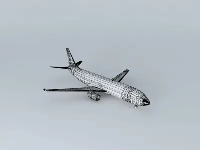 Boeing 737-400 Free 3D model