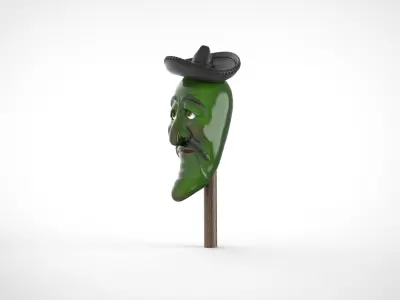 Jose Jalapeno 3D print model purchase