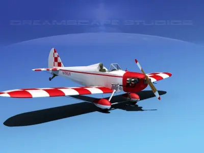 Flybaby biplane 3D model