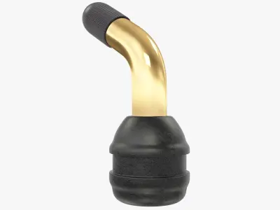 Car Wheel Nipple V2 3D model