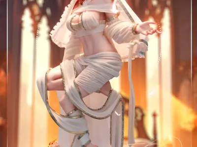 Dark Souls Gwynevere Commercial Package 3D print model