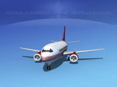 Boeing 737-300 Executive 1 3D model