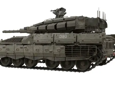 MW3 Heavy Tank 3D model