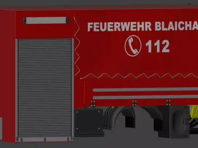 GWL-MZF Aufbau Low-poly 3D model