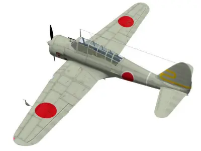 Tachikawa Ki36 Ida 3D model
