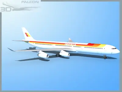 Falcon3D A340-600 Iberia 3D model