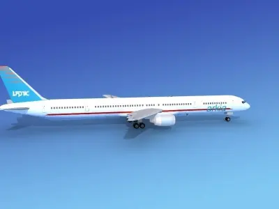 Boeing 757-300 Arkia Israel Airlines 3D model