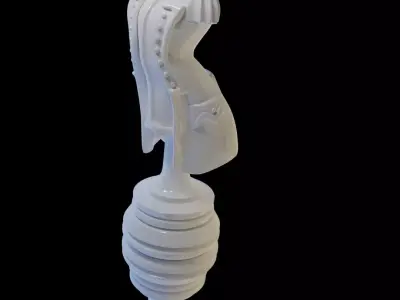 King stylized military uniform XVII-XVIII  3D model