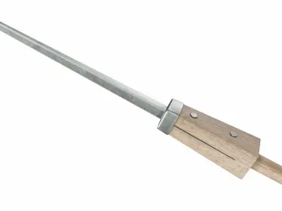 Pilum 02 Low-poly 3D model