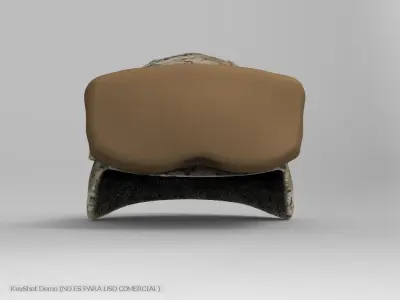 KEVLAR HELMET MILITARY ARMY  3D model