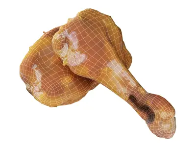 chickenthighs Low-poly 3D model