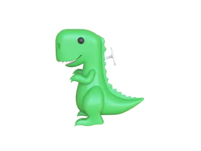 Low-Poly Dinosaur Toy Low-poly 3D model