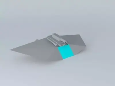 shooter jet Free 3D model