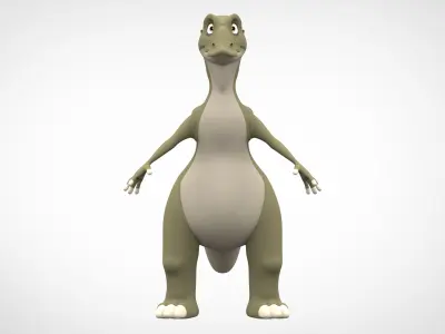 Mutt Muttaburrasaurus 3D model