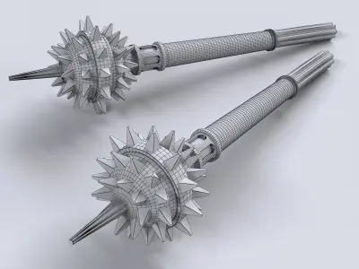 MACE - BRONZE 3D model