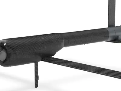 AeroVironment Switchblade 600 Predator Drone Missile 3D model