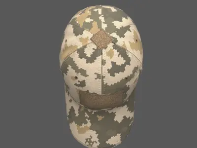 Tactical Cap 3D model