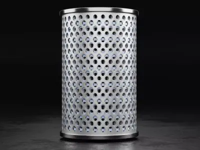 Car Filter Type J 3D model