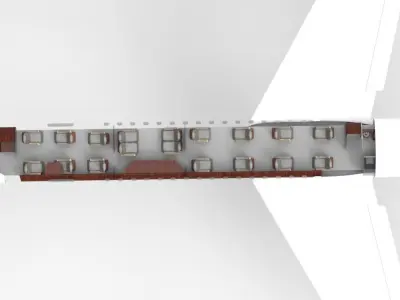 Business Jet 3D model