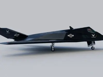 Lockheed f-117 nighthawk 3D model