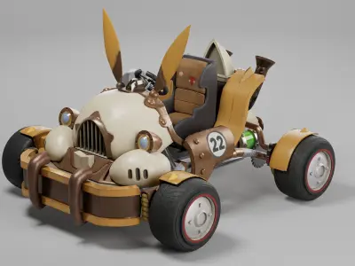 Race Kart 3D model