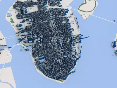 Charleston South Carolina USA 3D model