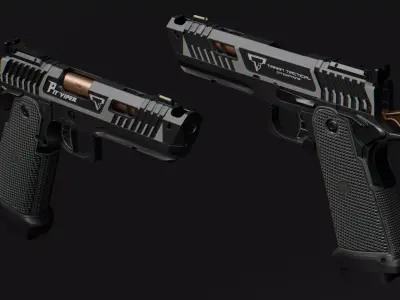 JW4 TTI Pit Viper Low-poly 3D model