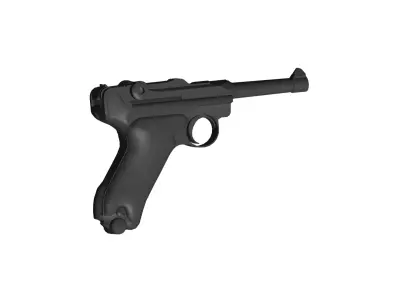 Luger - Murder Mystery 3D model