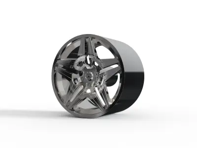 ASANTI DUKE WHEEL 3D MODEL 3D model