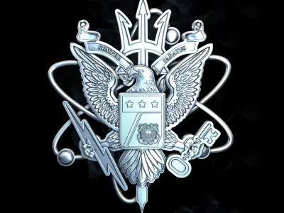 Eagle emblem 3D print model