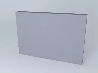 Bookcase entertainment center with shelves Free 3D model