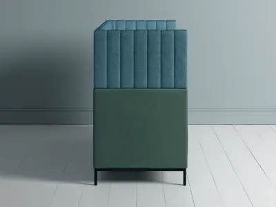 Cubicle Booth Seating 3D model