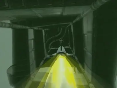 Controllable Rockets - Blender Game Engine Free low-poly 3D model