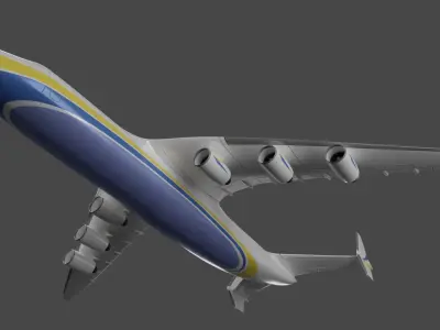 Antonov AN-225 Mrija 3D model