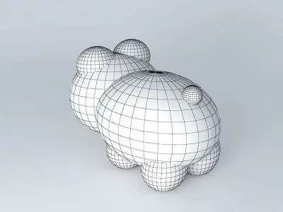 Panda Bear Free 3D model