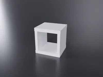 IKEA KALLAX 42x42 cm Free low-poly 3D model