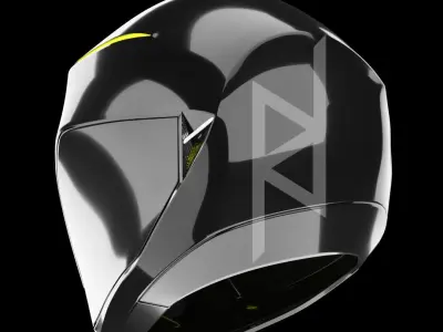 Tron Legacy Black Guard Helmet 3D print model