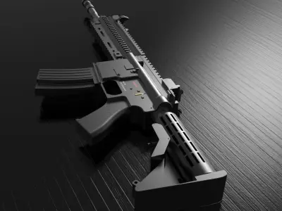 HECKLER KOCH 416 Free 3D model
