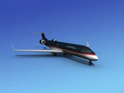Bombardier CRJ700 Air South 3D model