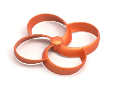 Toroidal drone propeller 3D print model