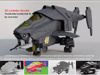 ThunderStrike Model Free 3D model