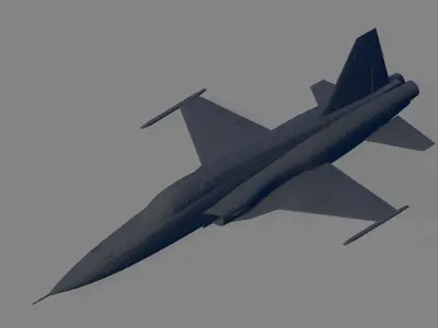 F-5E Tiger II 3D model