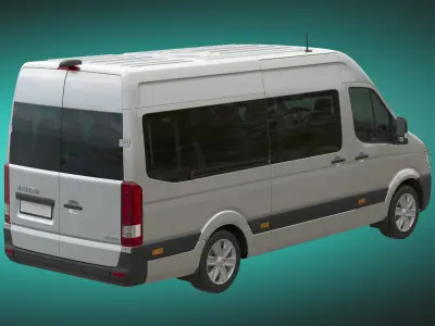 Hyundai H350 Minibus L3H2 3D model