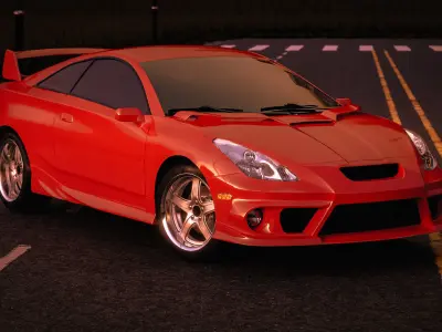 Toyota Celica TRD GT-S 3D model