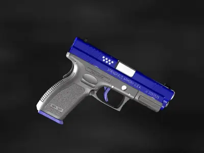 Custom Xp-9 Free low-poly 3D model