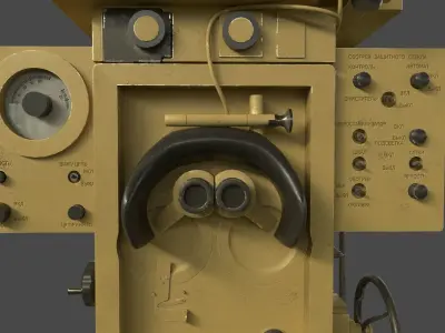 Ship Periscope Free low-poly 3D model