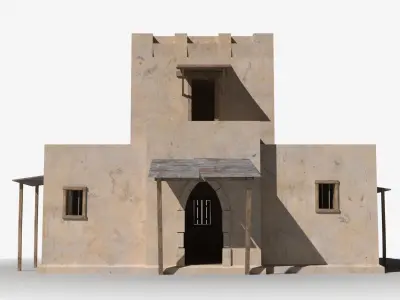 Arab x30 Low-poly 3D model