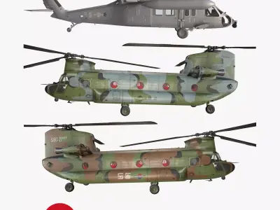 Korean Army Helicopter Collection 