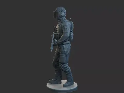 Tactical Gear GSG 9 TG1 001 3D print model